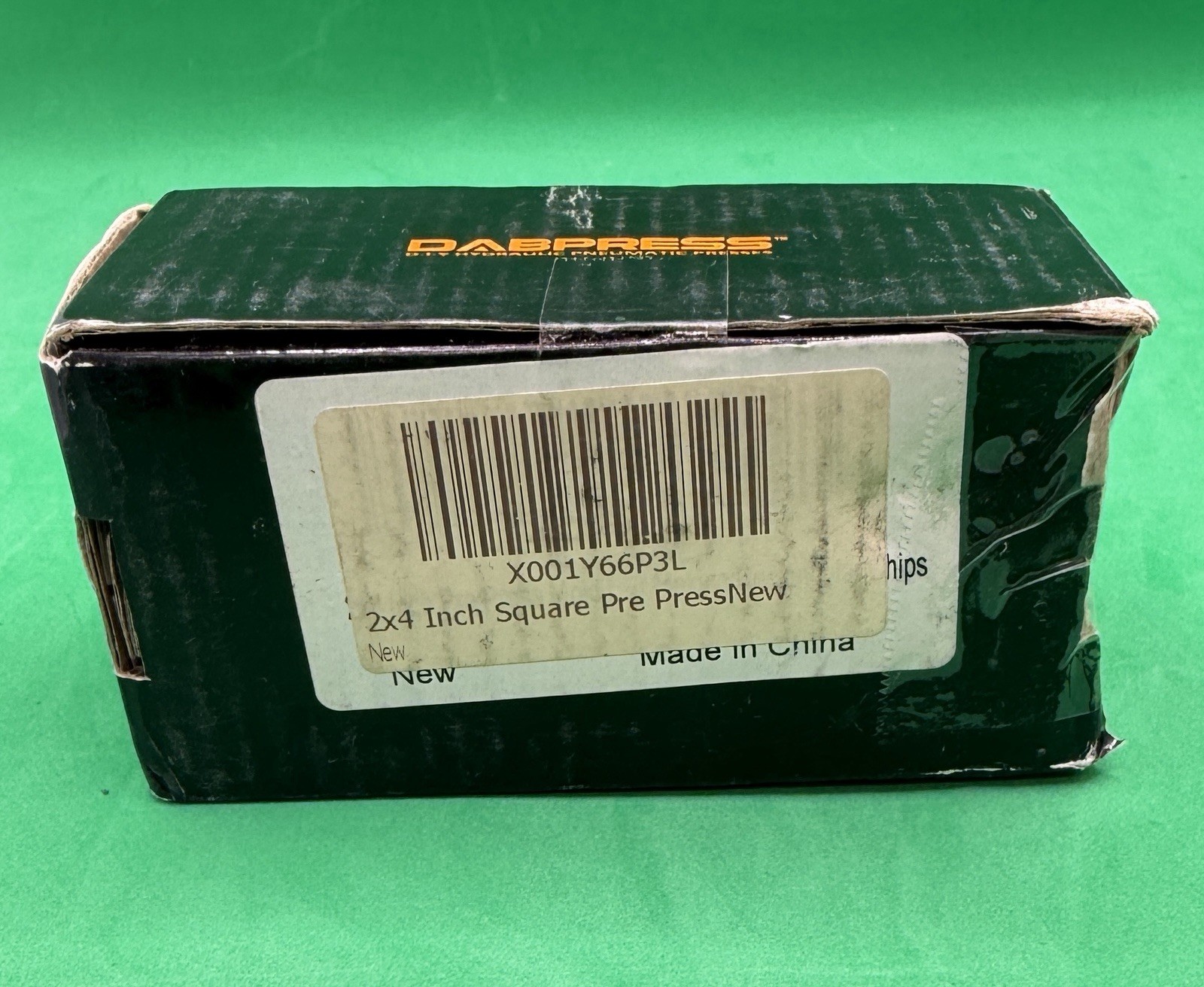 DABPRESS 2X4 Pre Press Mold- Pairs 2X4″ Filter Bags