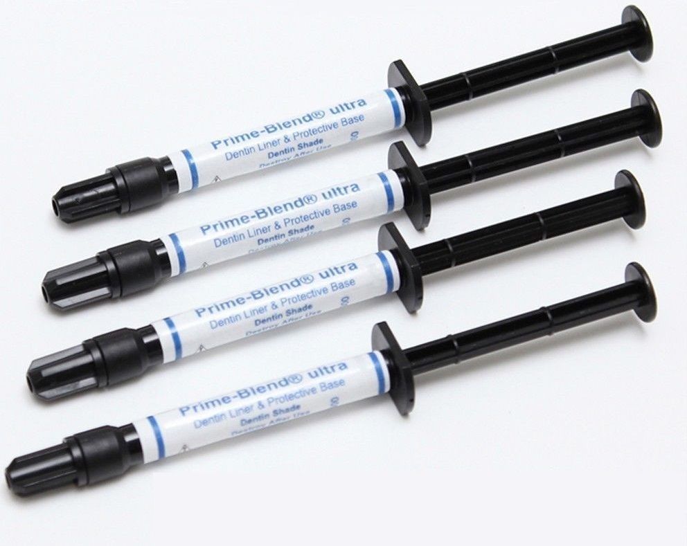 Dentin Liner Base 4 X 2g – syringes w/ tips – Free shipping Exp 04/24 – #200-001