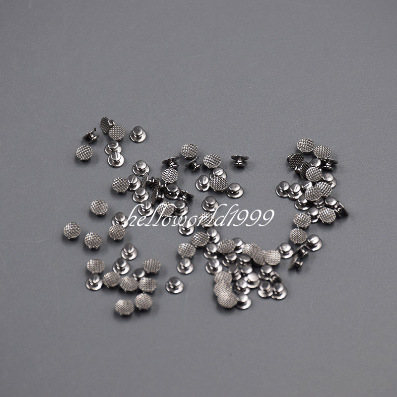 50 Pcs Dental Supplies Orthodontic Ortho Lingual Buttons for Bondable Round Base