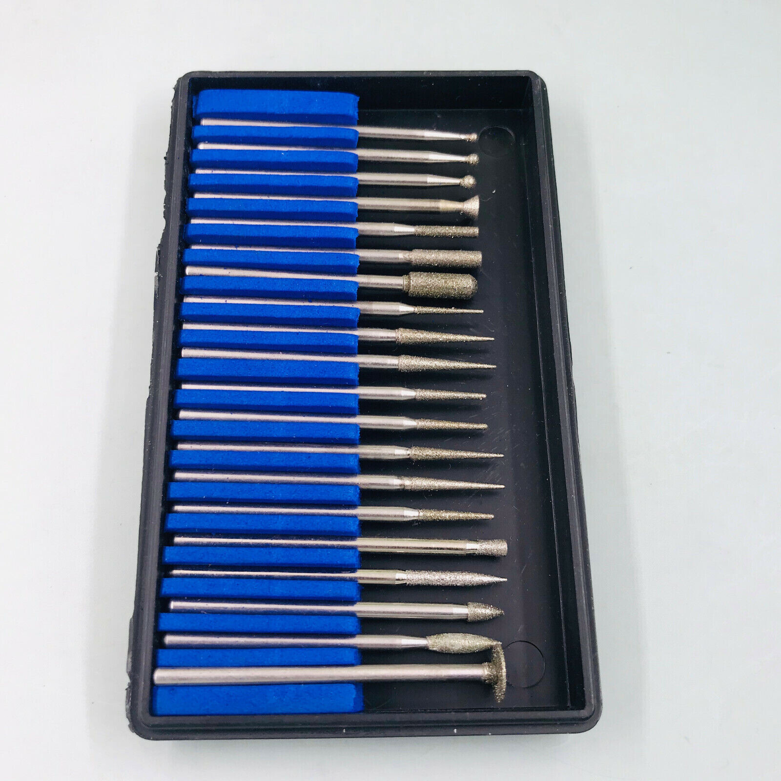 20pcs Tungsten steel Carbide Burs Drill Polisher 2.35mm Dental Lab Beauty Cutter