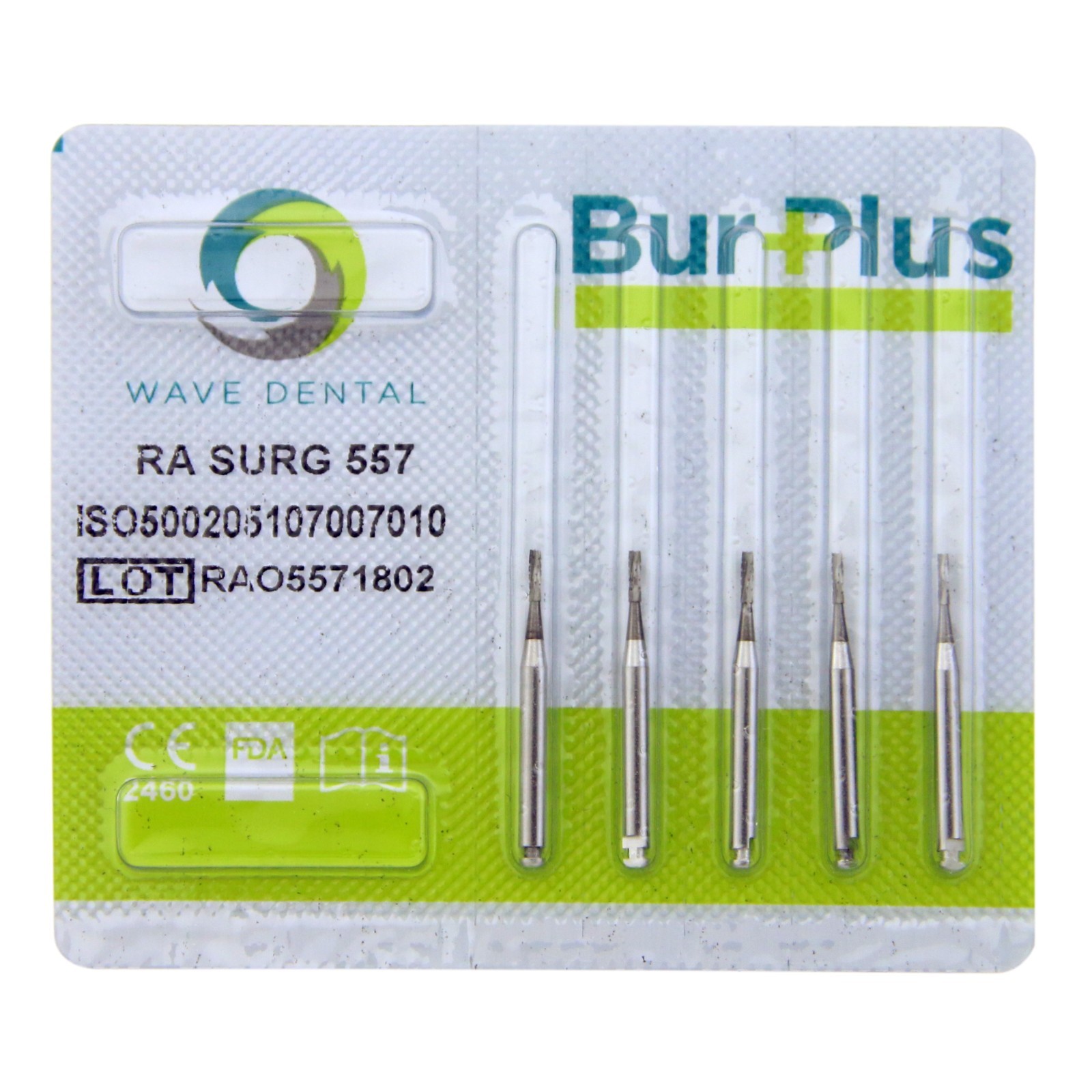 Wave Dental Carbide RA Latch Burs Taper Fissure Round Surgical Bur 4 8 701 557