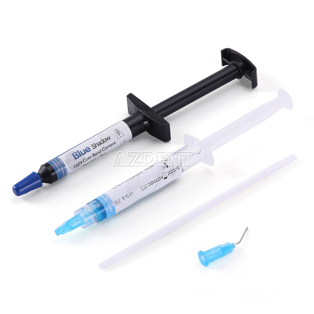 Dentex Dental Light Cure Orthodontic Adhesive Composite Resin Kit Blue Glue