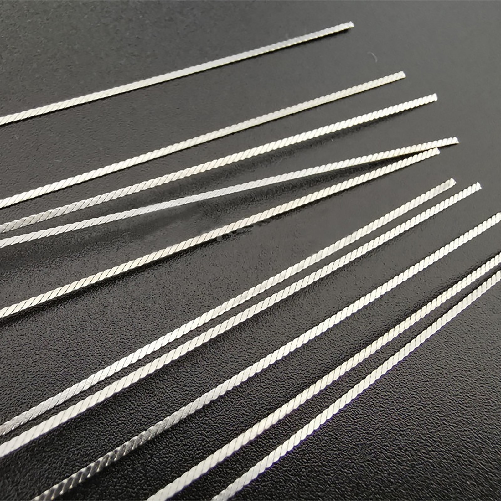 US 10 Pcs Dental Orthodontic Flat Strand Stainless Steel Lingual Retainer Wire