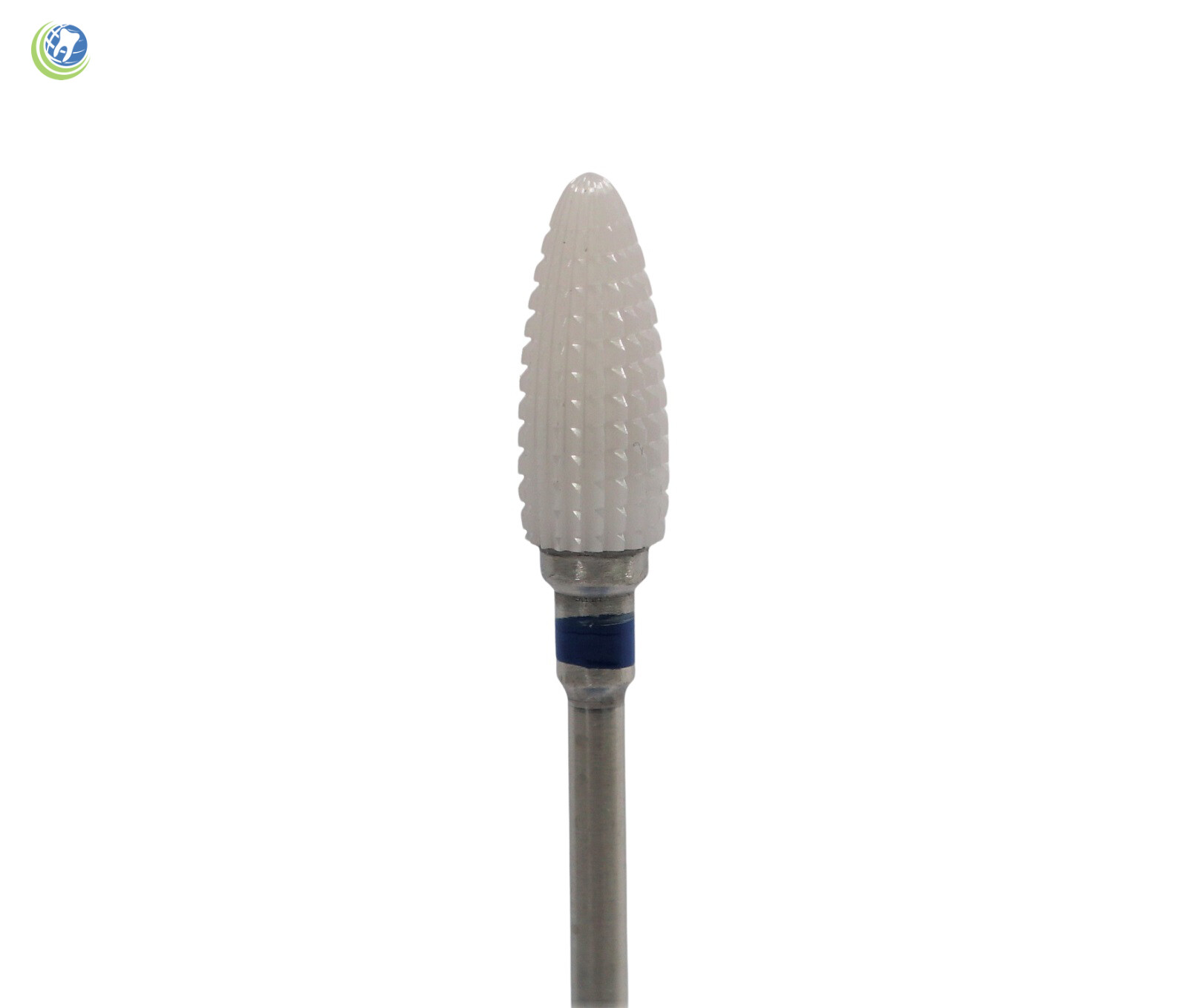 Dental Lab Solid White Zirconia Ceramic Bur Micromotor HP Cutter Polish SE-Z8B