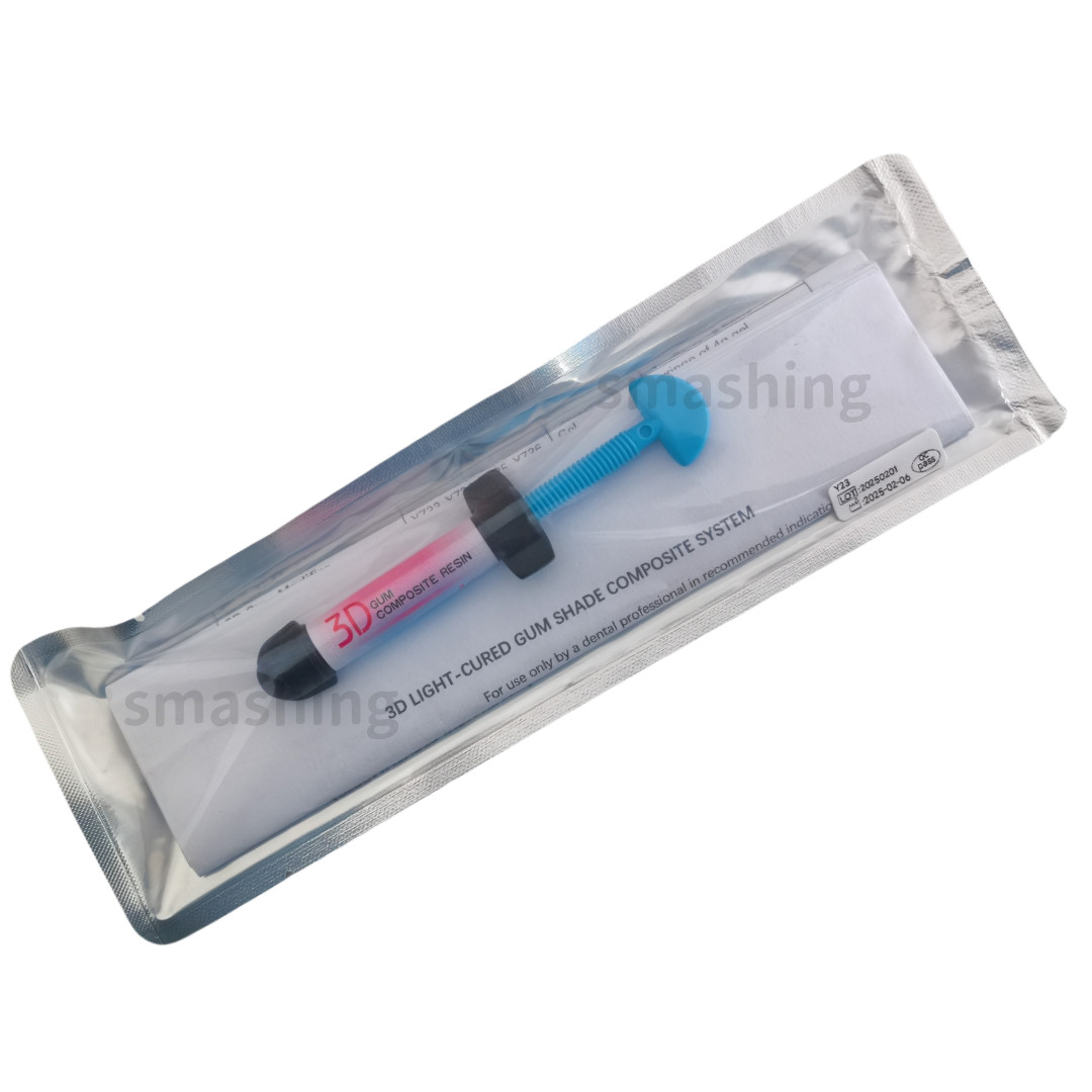 Y24 Pink Gingiva Resin Dental Gum Recession Composite Light Cure 4g/pcs