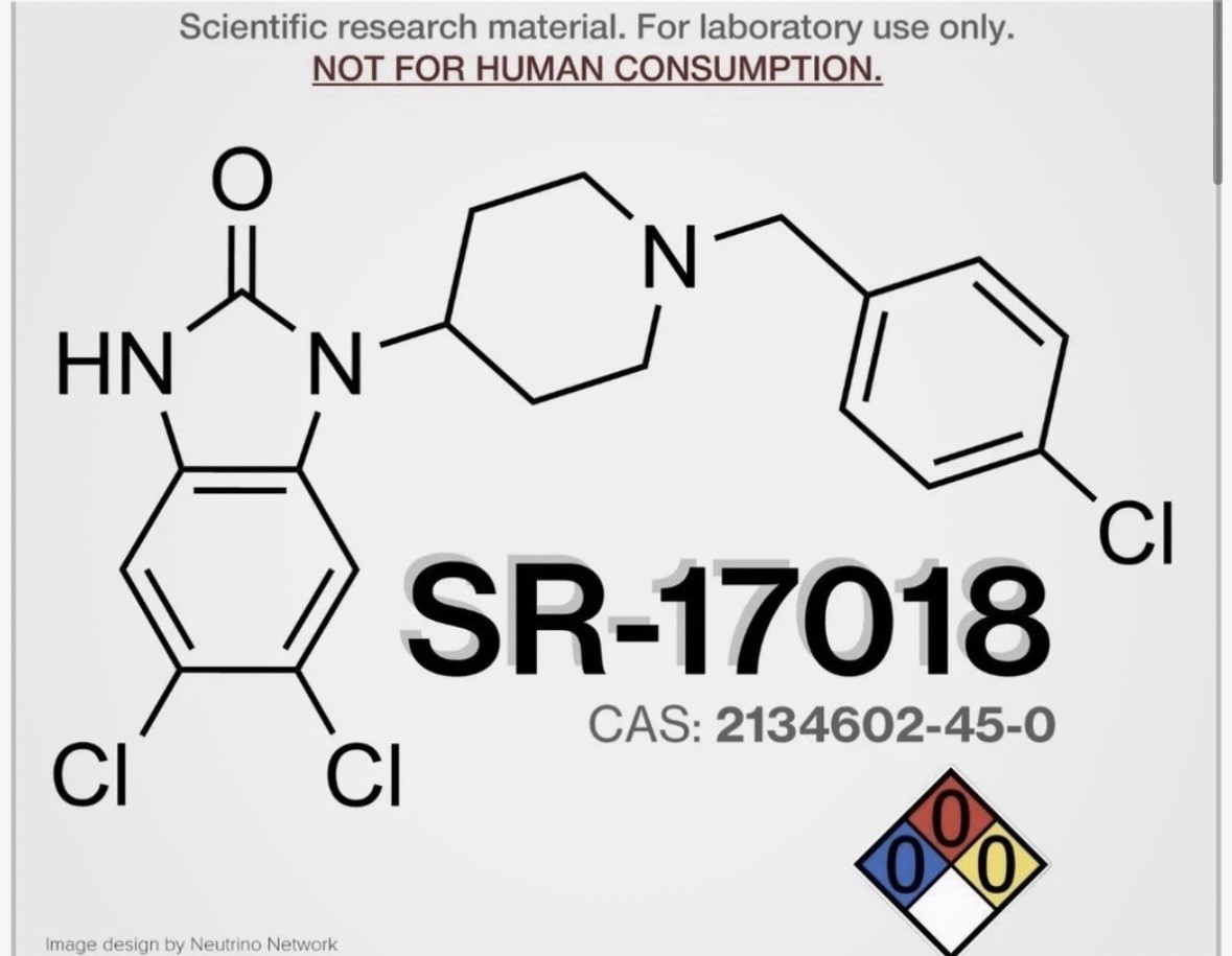 .5G Half Gram SR-17018 Research Lab Grade High Purity Powder Scientific Use Only