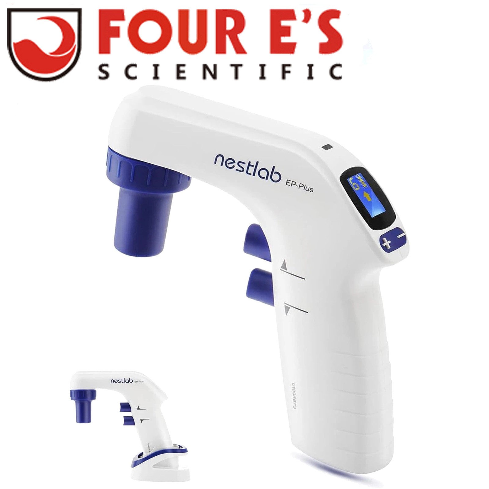 0.1-100ml Lab Electric Pipette Gun Controller Electronic Pipettor 6 Adjustable