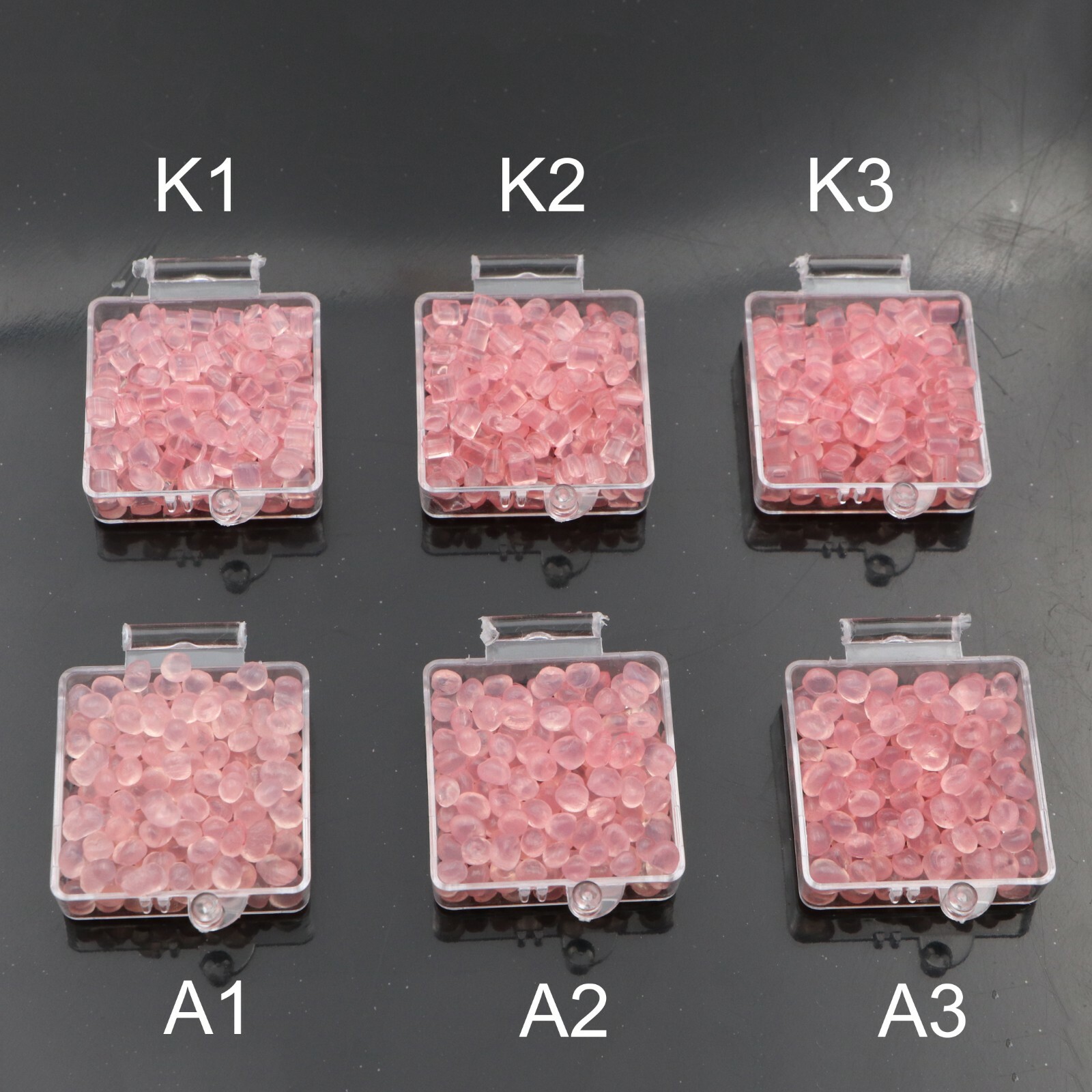 500g Dental Material K1/K2/K3 Valplast Flexible Acrylic Nylon Resin particle