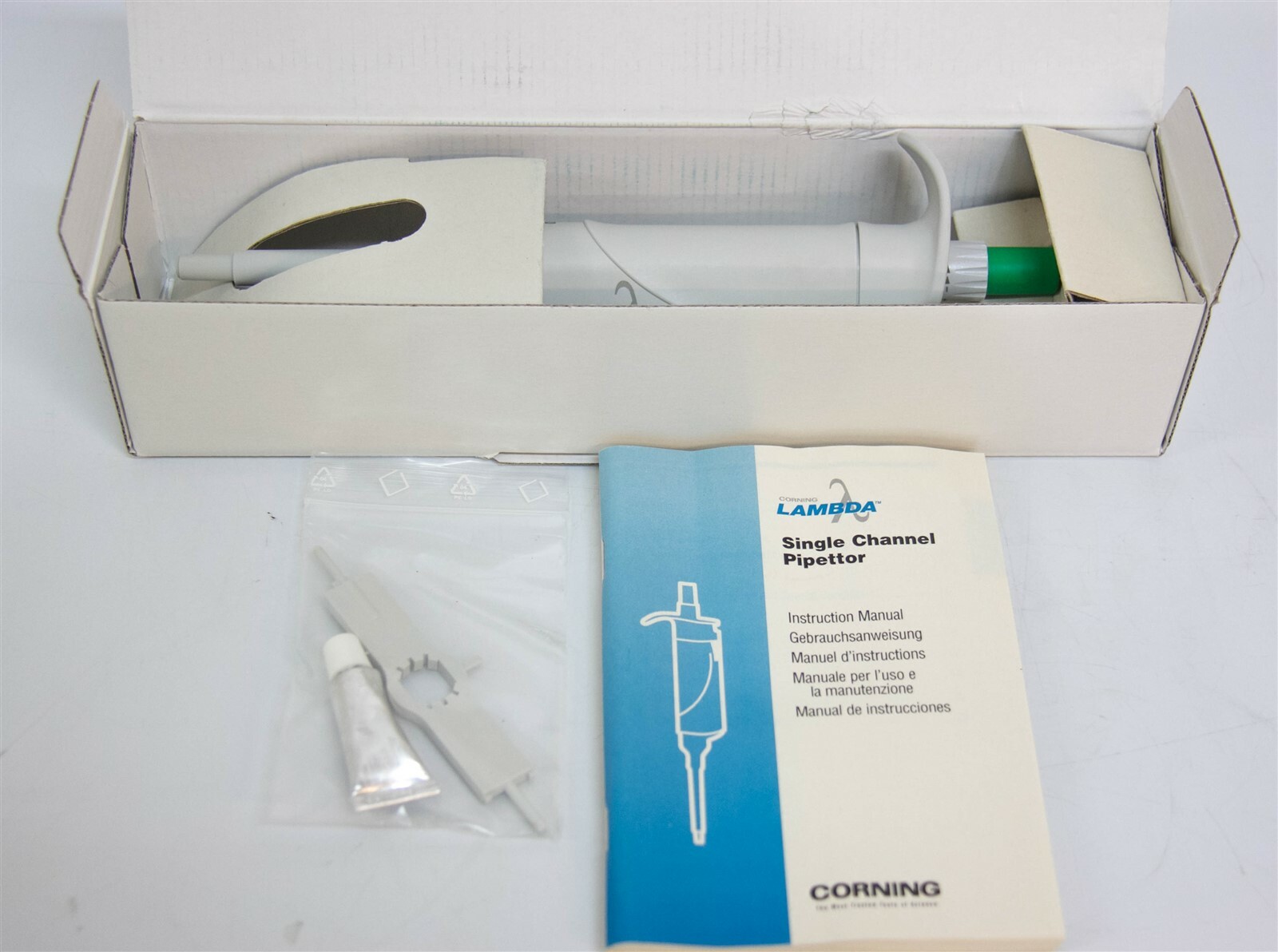 CORNING Lambda 4964 100-1000ul Pipette & VWR 821 5-50ul Micropipette New 8380K