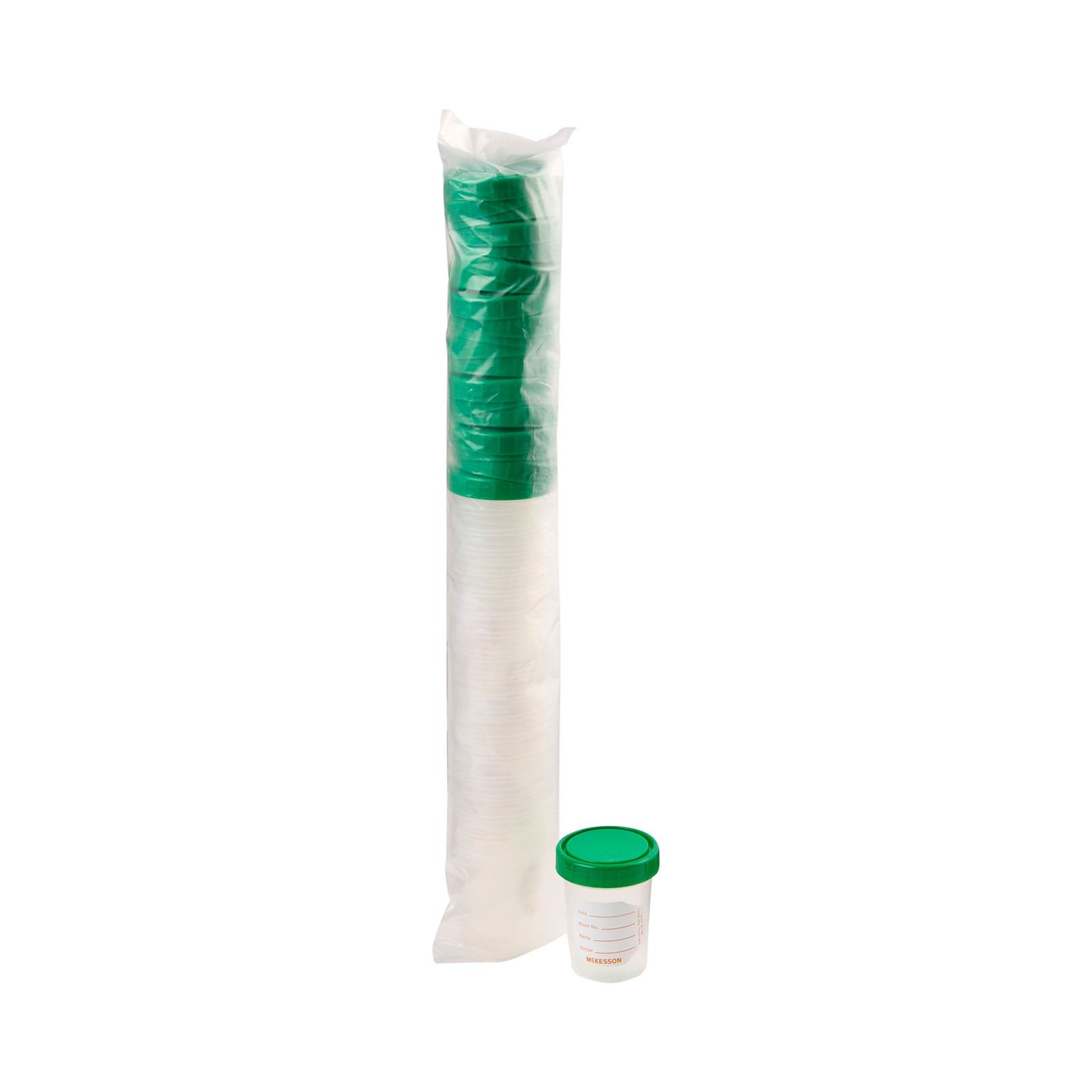 McKesson Specimen Container Screw Cap 120 mL (4 oz.) 563 500 Ct