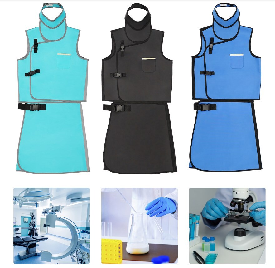 Medical Dental X-Ray Protective Lead Apron 0.5mmp Radiation Protection Vest Suit