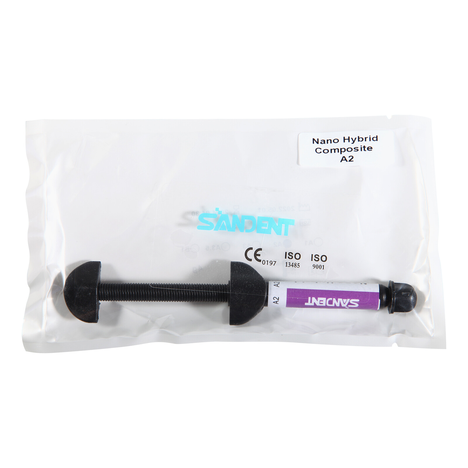 SANDENT Light Cure Hybrid Composite Dental Resin – 4.5 g 001-001 A2 Cure NEW H