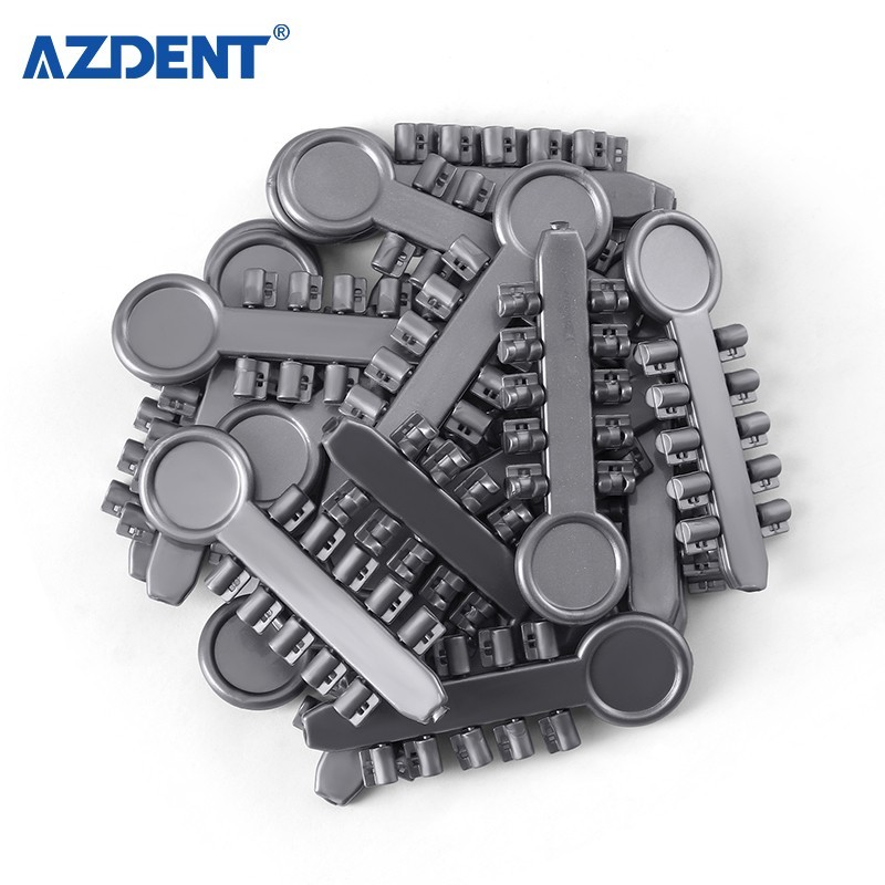 200pcs/20 sticks Dental Rotation Wedge Orthodontic Rubber Elastic Rotary Pads