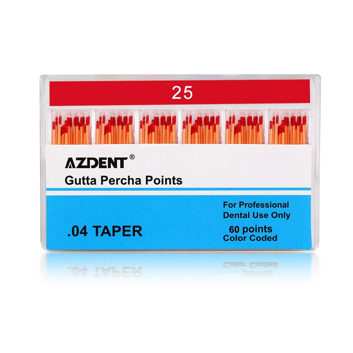 AZDENT Dental Gutta Percha Points &Absorbent Paper Points Taper Coded Endodontic