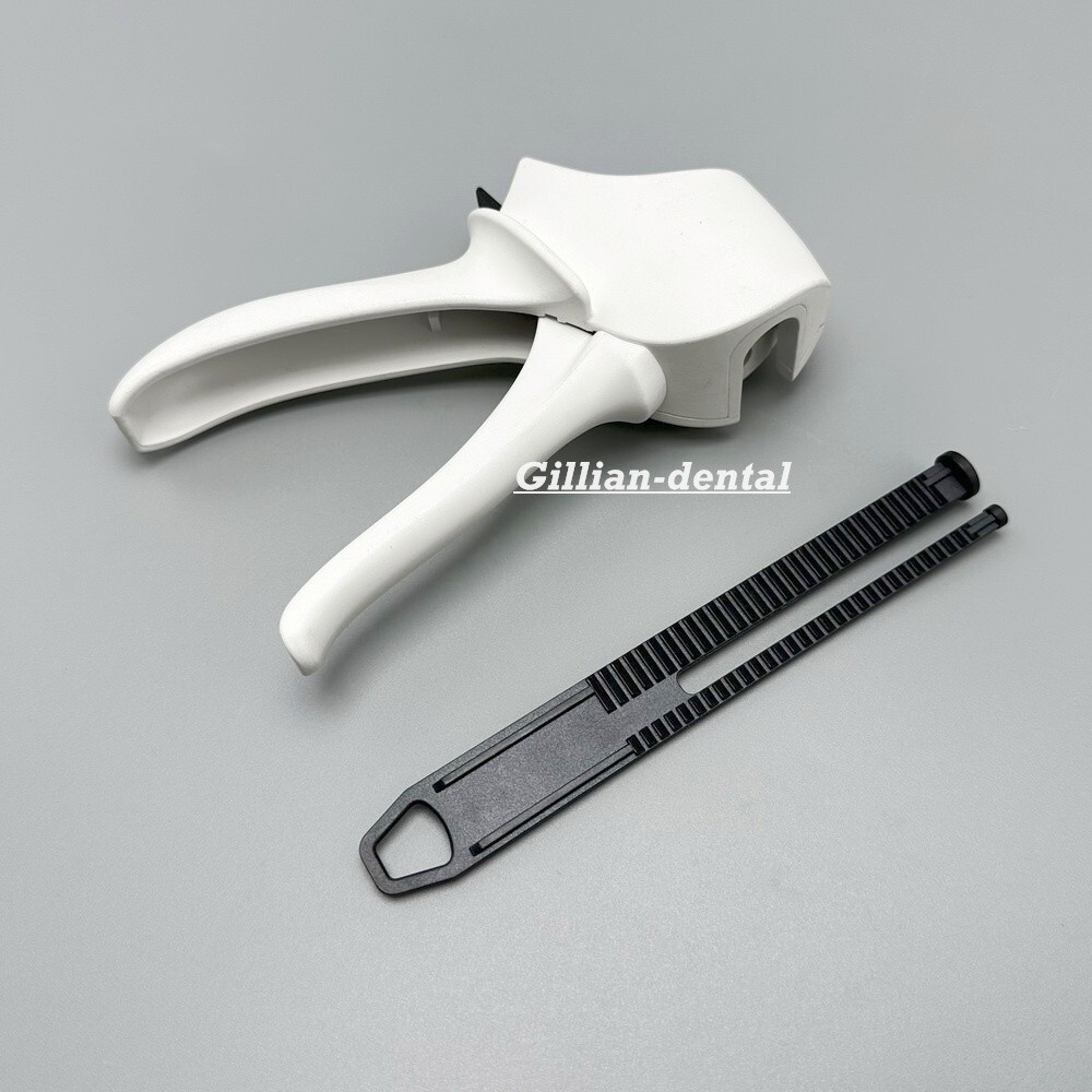 Dental Activa-Spenser Type Dispenser Gun For 5Ml 1:1/10:1 Automix Syringe Cement
