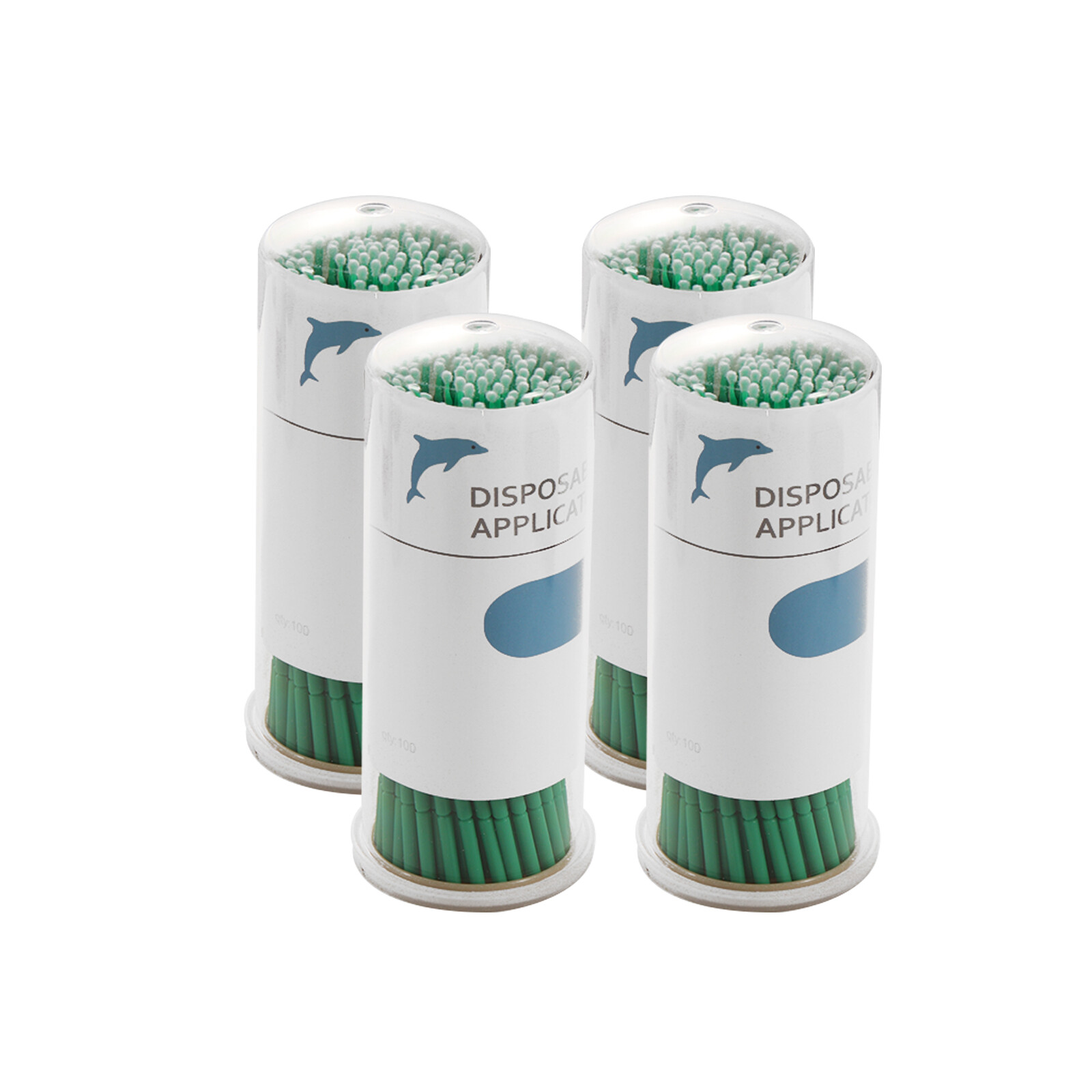 400 JMU Dental Disposable Micro Brush Microbrush Applicator Fine 2.0mm