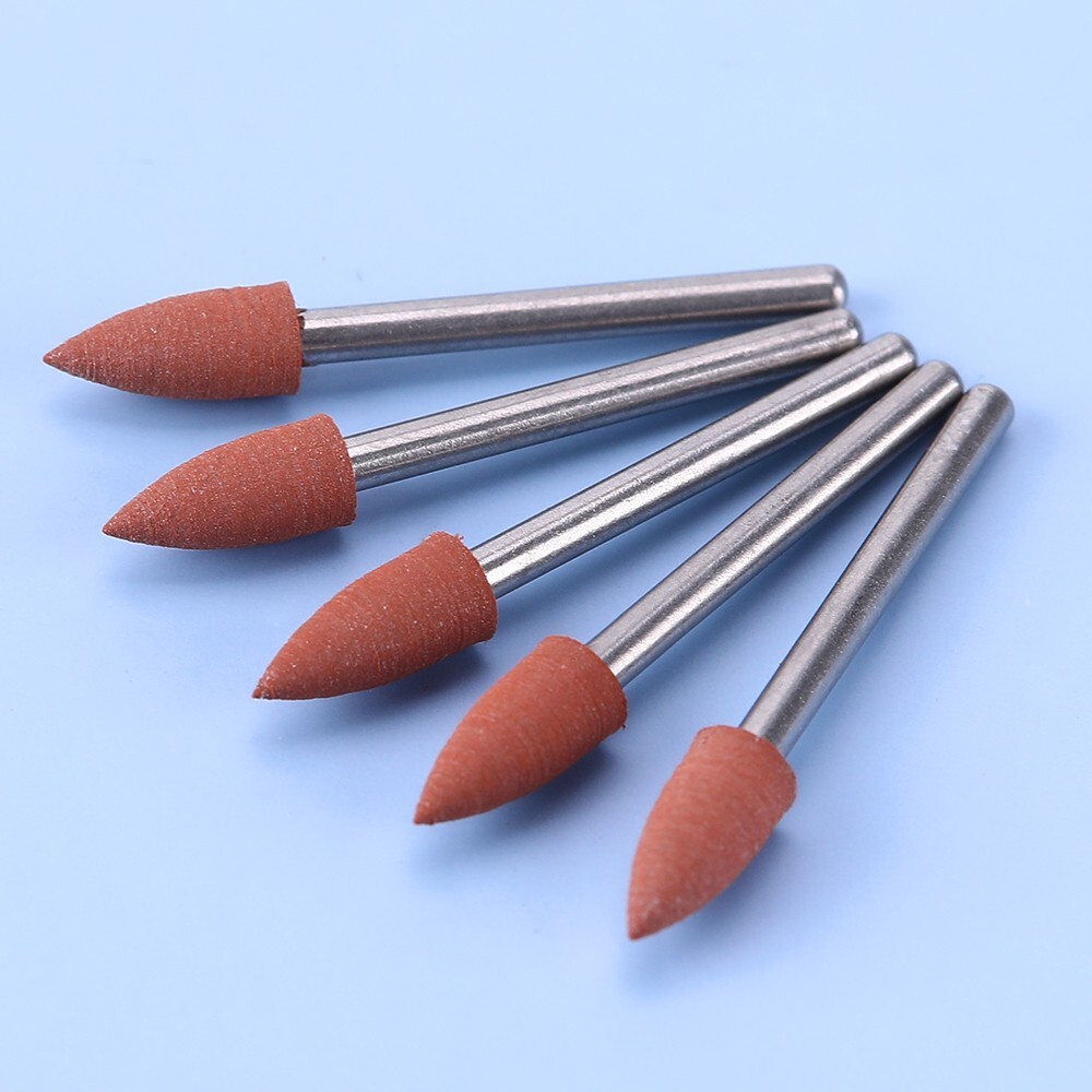 60PCS Dental Polishing Polishers Bur FG 1.6mm Mini Points Brownie Friction Grip