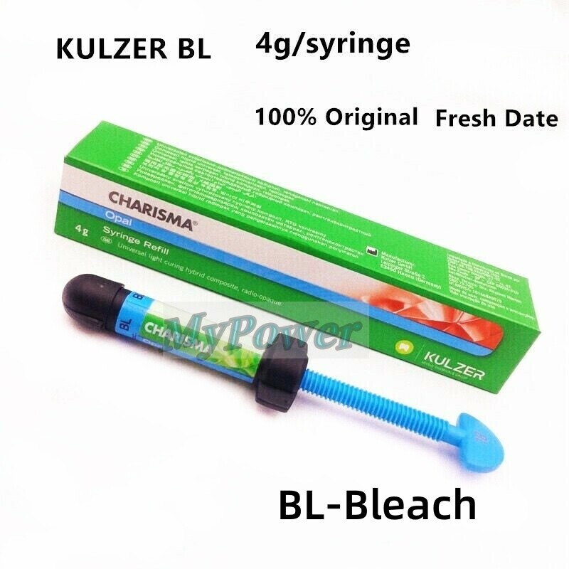 Dental Composite Resin Light Cure Bleach Bright White Teeth KULZER CHARISMA