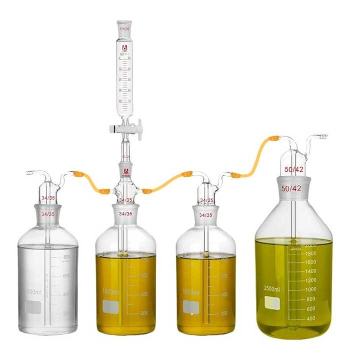 Custom Chlorine Trioxide Maker Glassware Set – Lab Supply Essentials