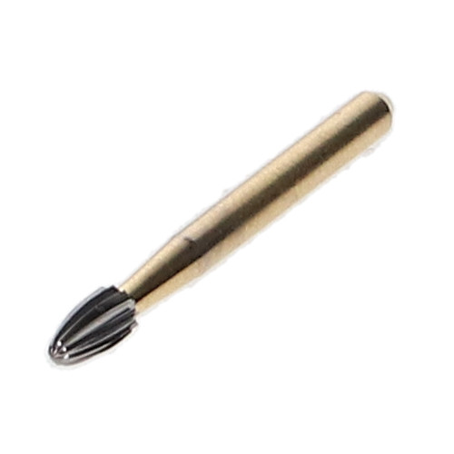 House Brand Dentistry 401261 FG #7406 12-Blade Egg Trimming Finishing Burs 100Pk