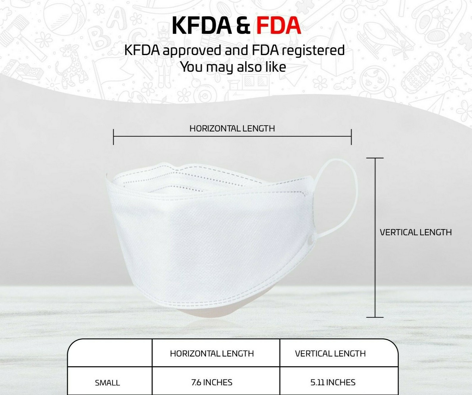 Happylife KF94 KIDS Korean Face Mask Made in Korea Medical Respirators Goodday