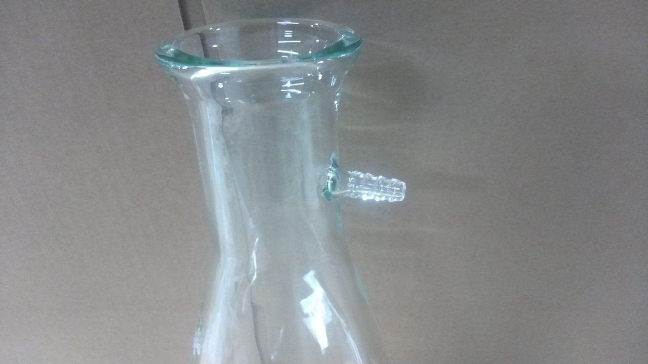Fisher Brand FB-300-4000 4000mL Capacity Clear Glass Filtering Flask