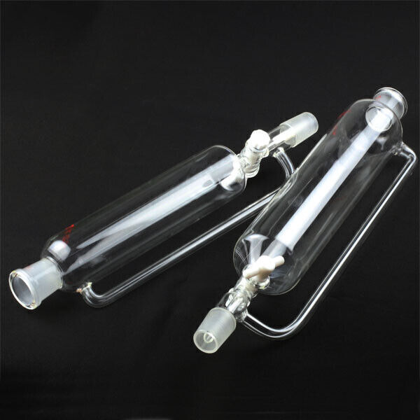 25ml-500ml Funnel PTFE Stopcock receiver Glassware Laboratory Organic