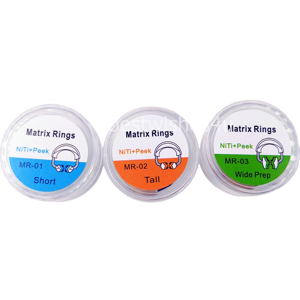 Dental Matrix Clamp Ring Matrices Clip Titanium Fit Garrison Premier Palodent