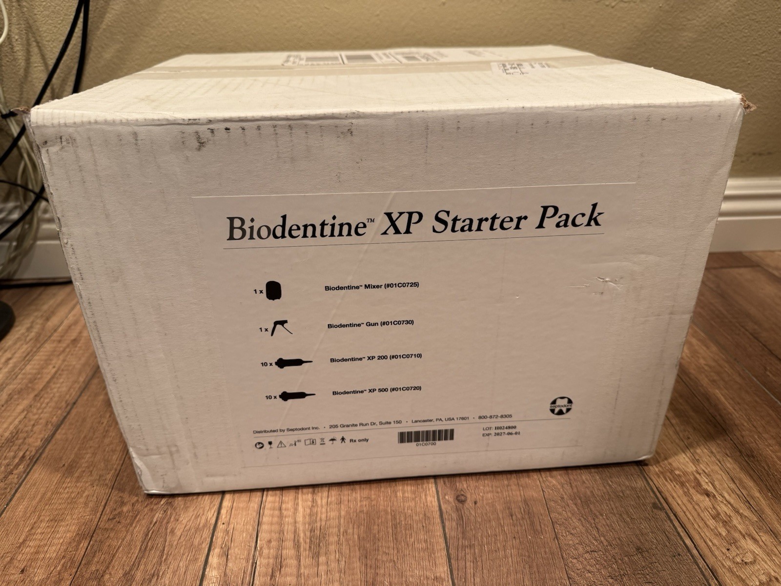 Biodentine Xp Septodont Complete Starter Kit (NEW IN SHIPPING BOX)