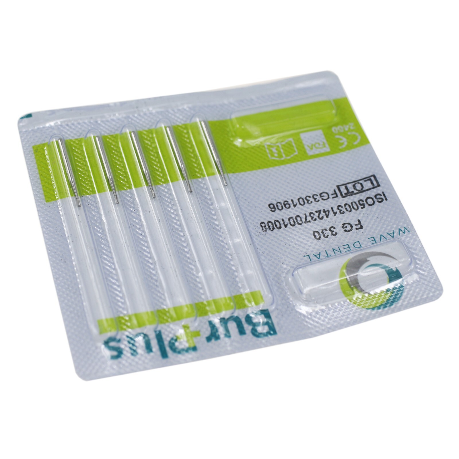 Wave Dental Carbide Burs FG 330 245 High Speed Pear Domed Fissure Friction Grip