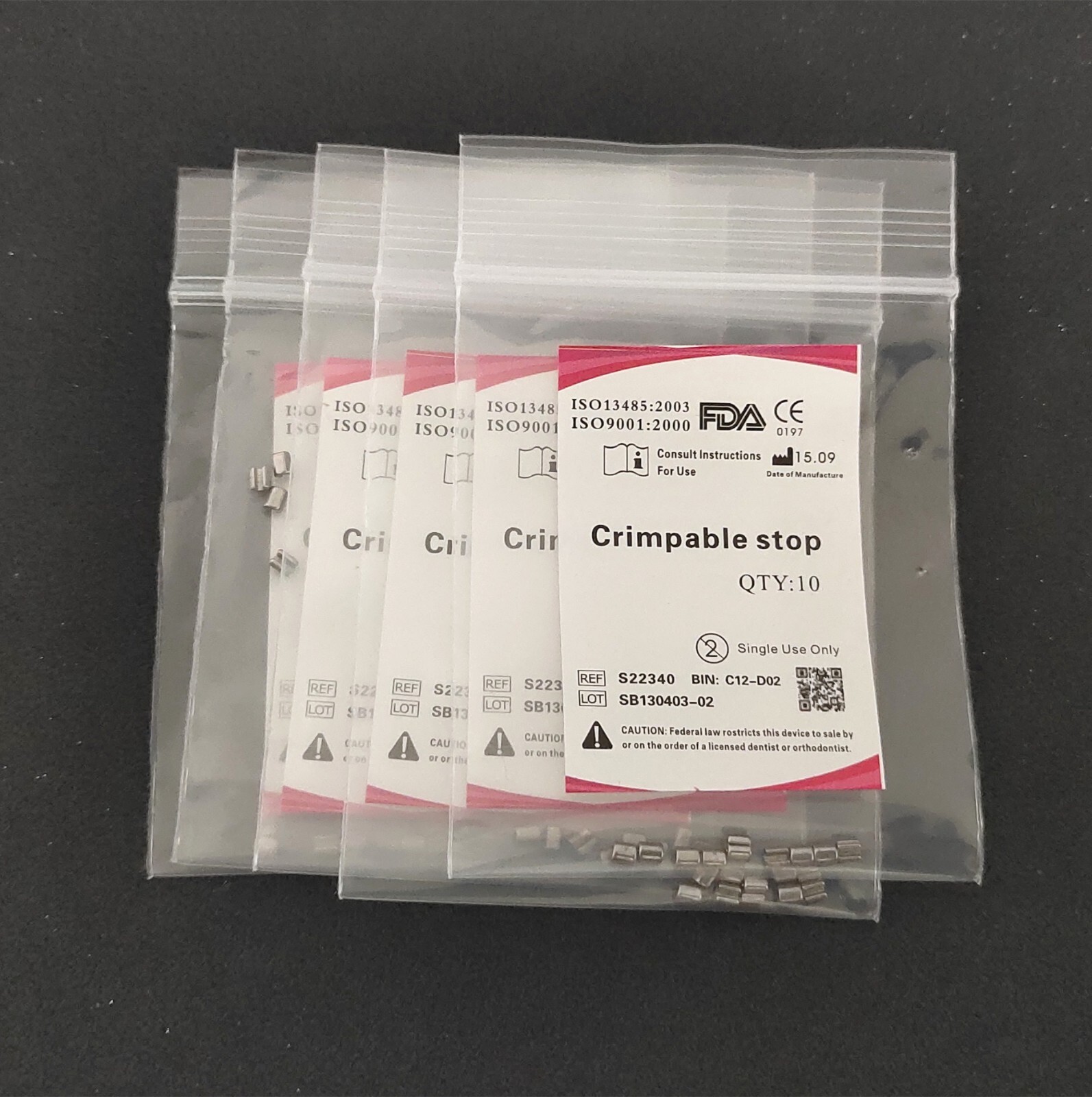 Crimpable Stop Hooks 10Pcs/bag Universal Dental Orthodontics Ortho Product