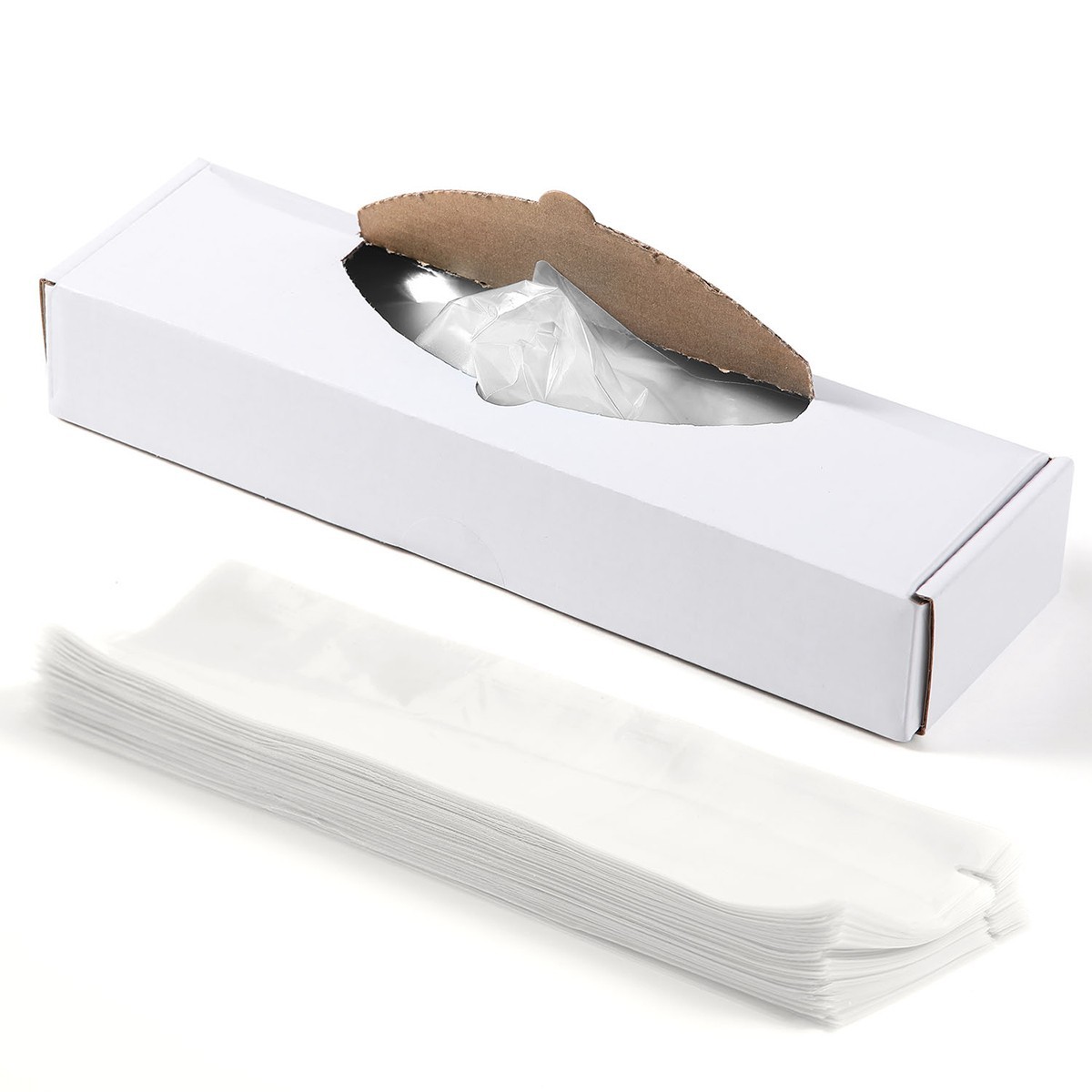 Dental 3 Way Air Water Syringe Handpiece HVE/SE Sleeves Cover 2.5”X10” Clear