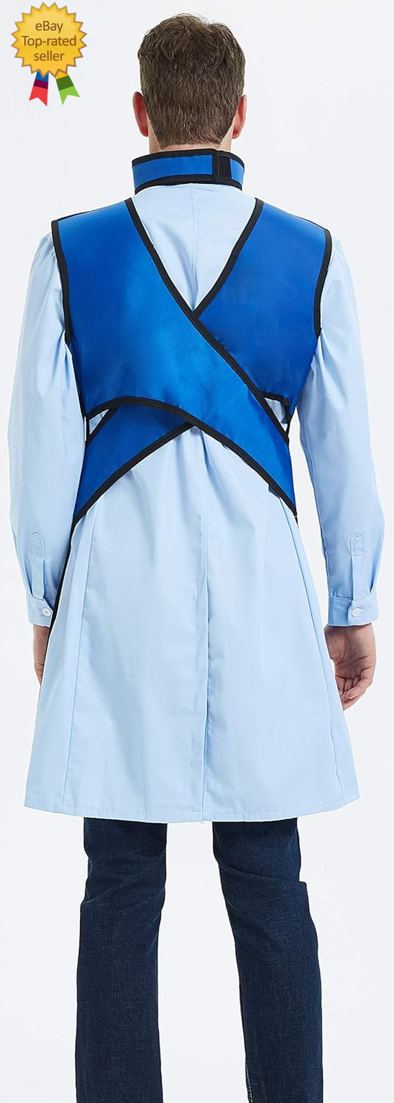 0.5Mmpb Xray Lead Apron for Xray with Thyroid Shield Collar,Lead Gown,Dental Xra