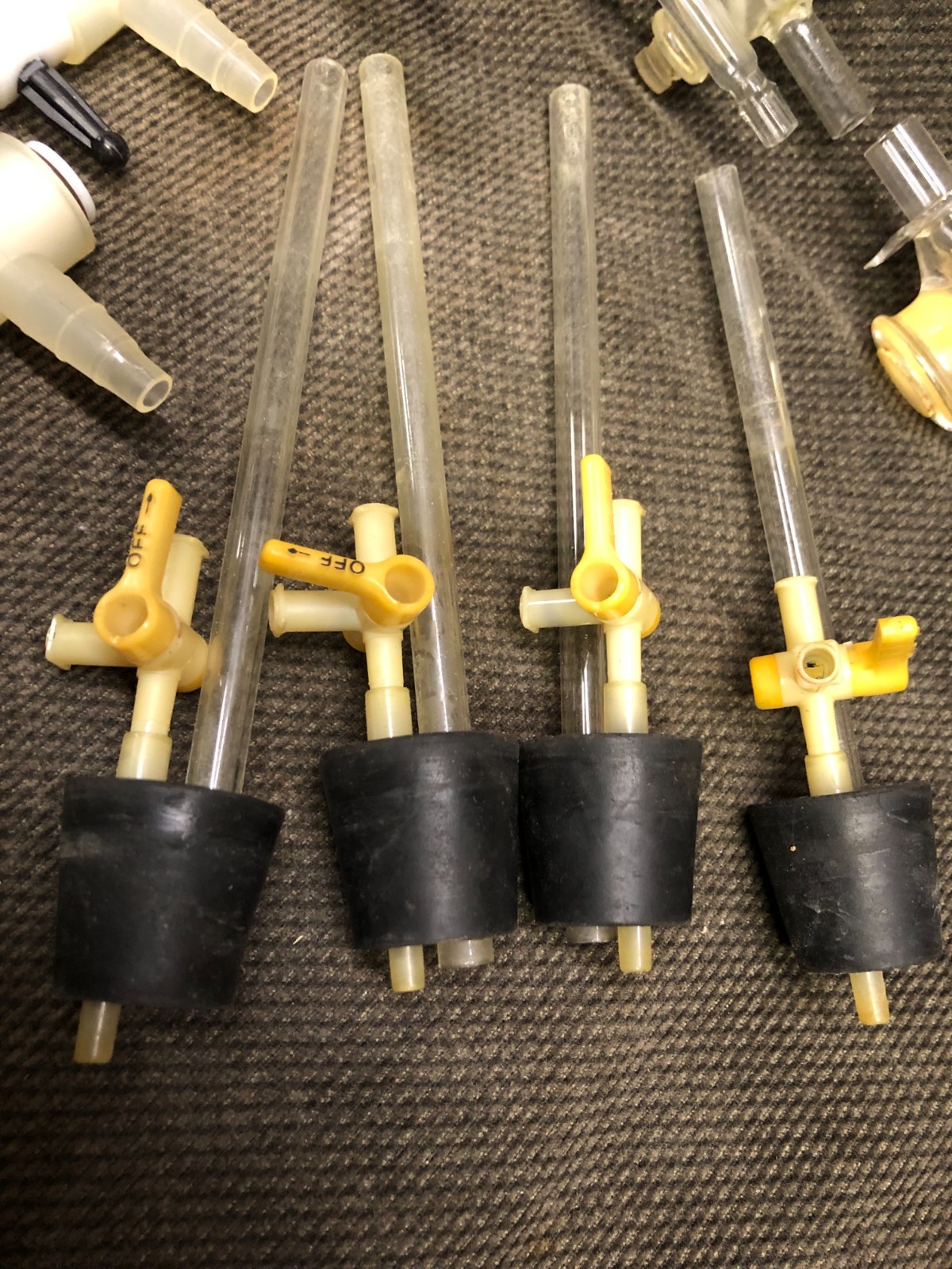 LOT Glass Valves Link & Adapters, Lab Links Joint Adapter