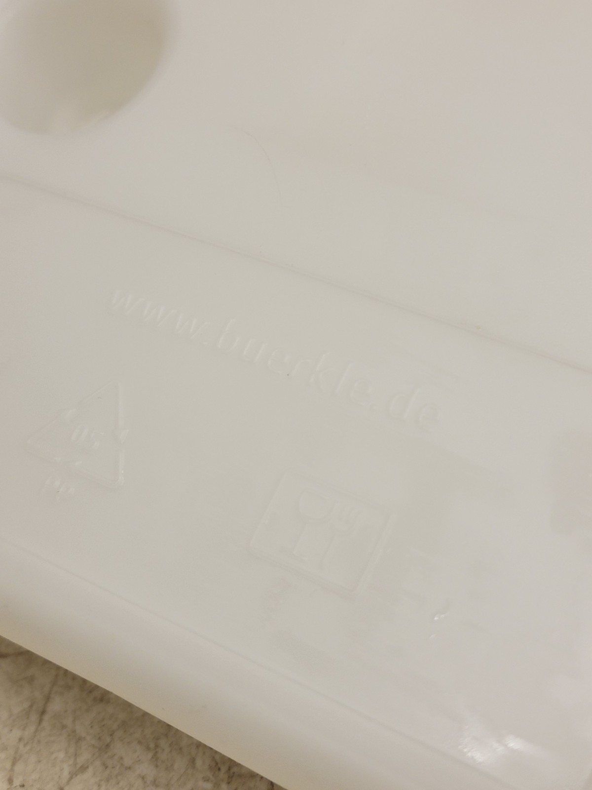 Burkle Jerricans 5 Liter Natural Polypropylene Compact