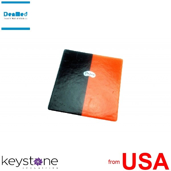 PRO-FORM DUAL-COLOR Mouthguards Laminate BLACK/ORANGE 5×5 1pk 0.160in 113772-1