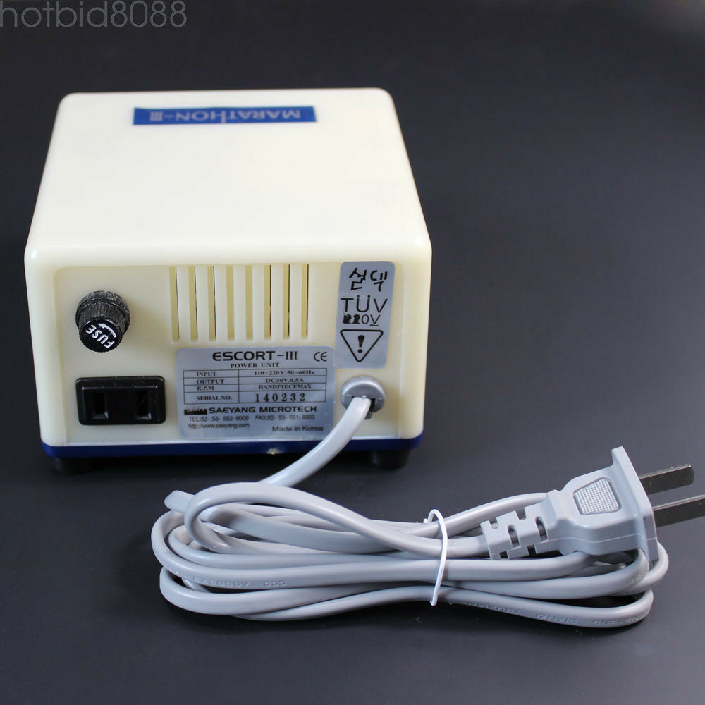 Dental Lab Marathon Electric Micromotor Polishing Unit + 35K rpm Motor Handpiece