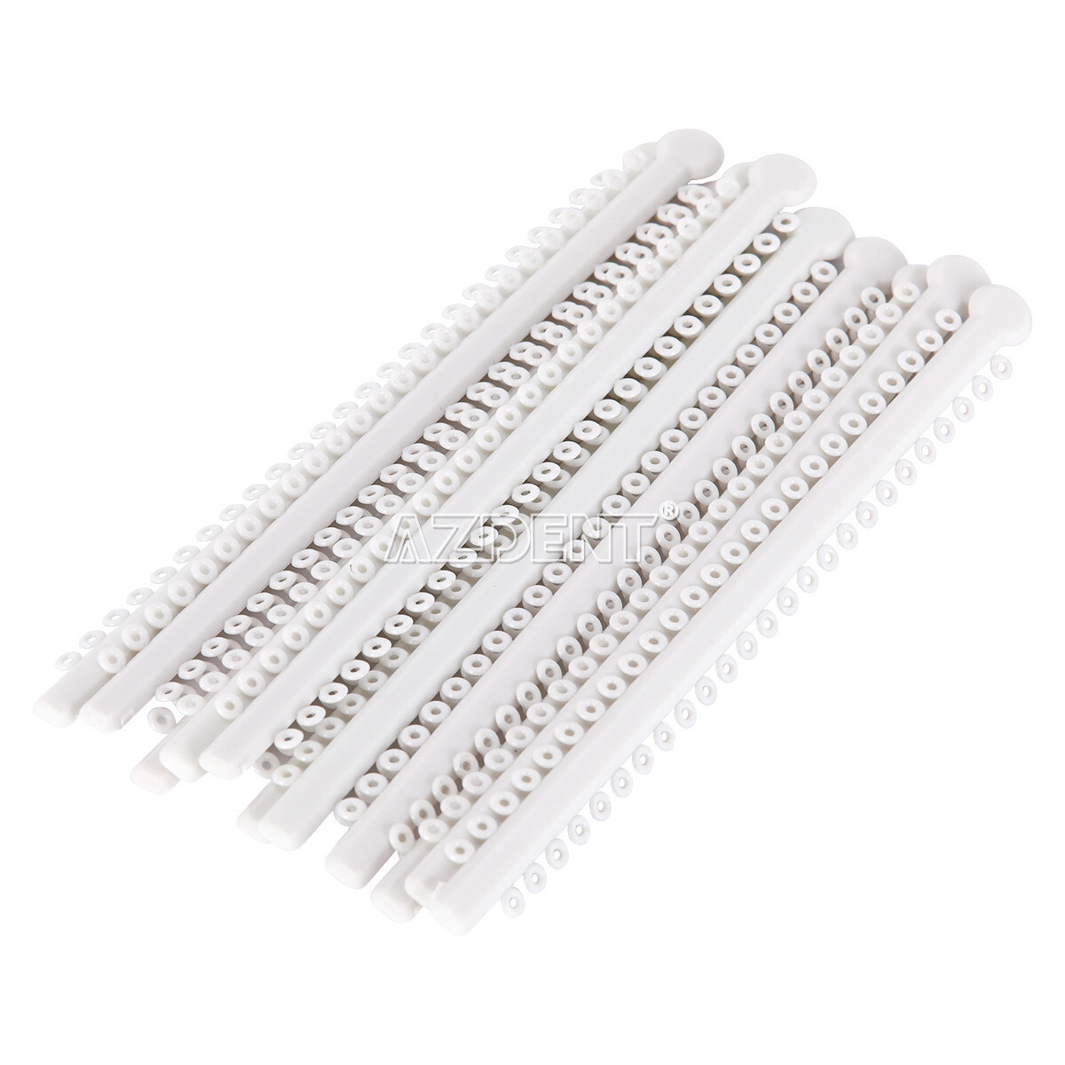 AZDENT Dental Ortho Ligature Ties Elastic Rubber Bands 1000Pcs/Bag 23 Colours