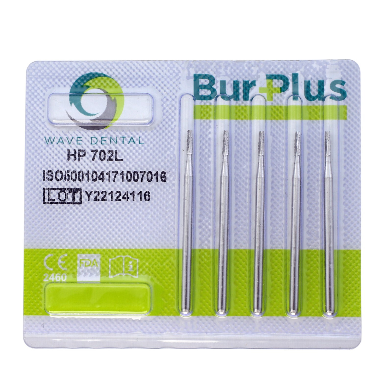Wave Dental Surgical Bur For Straight Handpiece Carbide Round Fissure 44.5mm 557