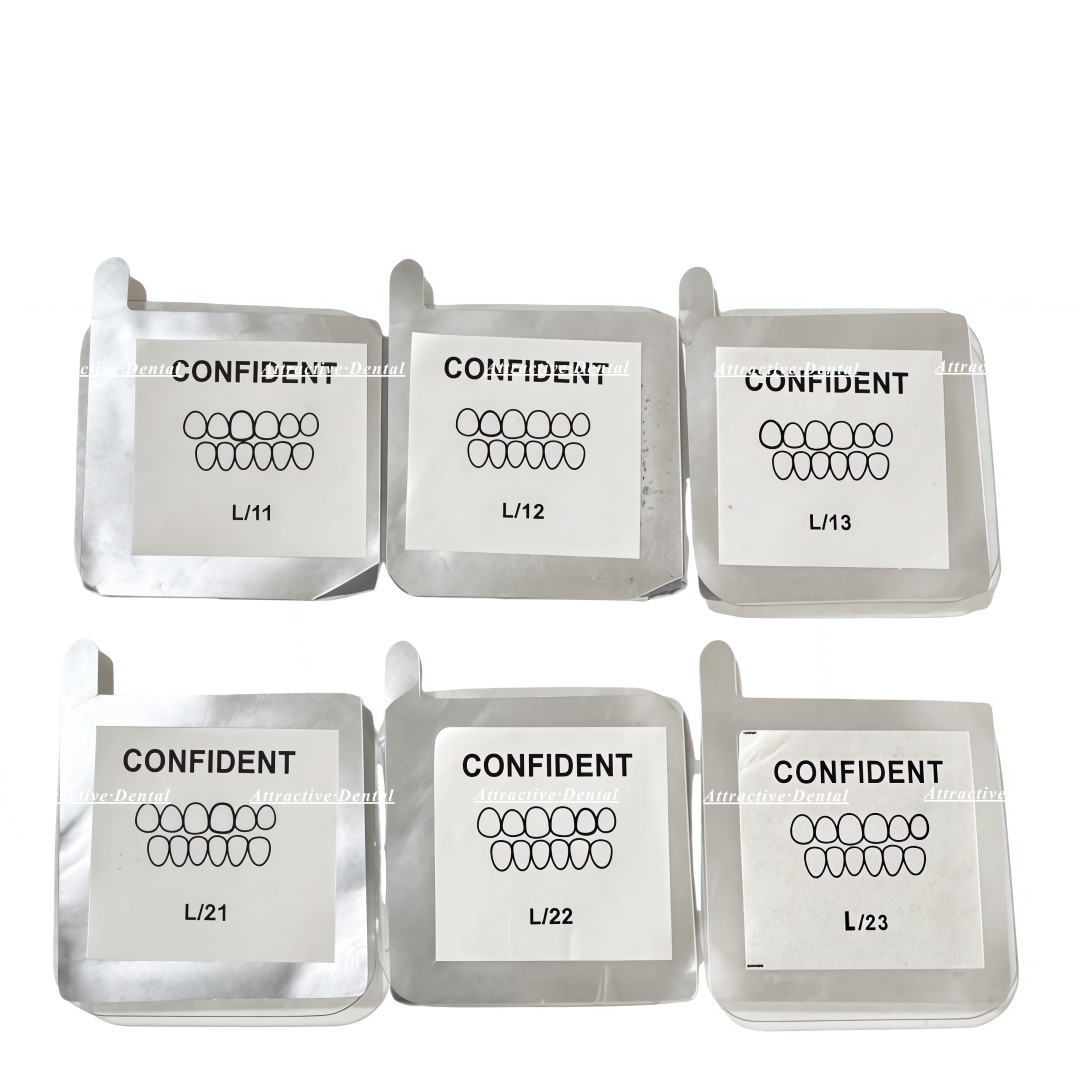 30Size Dental Composite Porcelain Veneers Resin Light Cure Anterior Teeth Veneer
