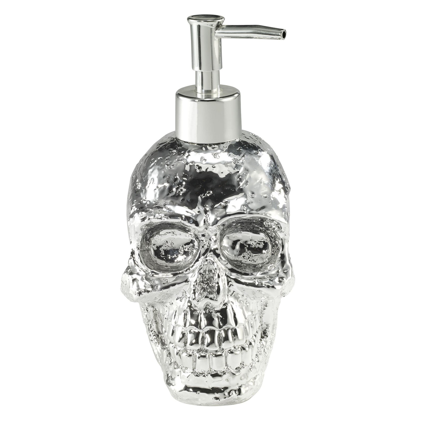Avanti Linens – Soap Dispenser/Lotion Pump Guest Bathroom Essentials Skull