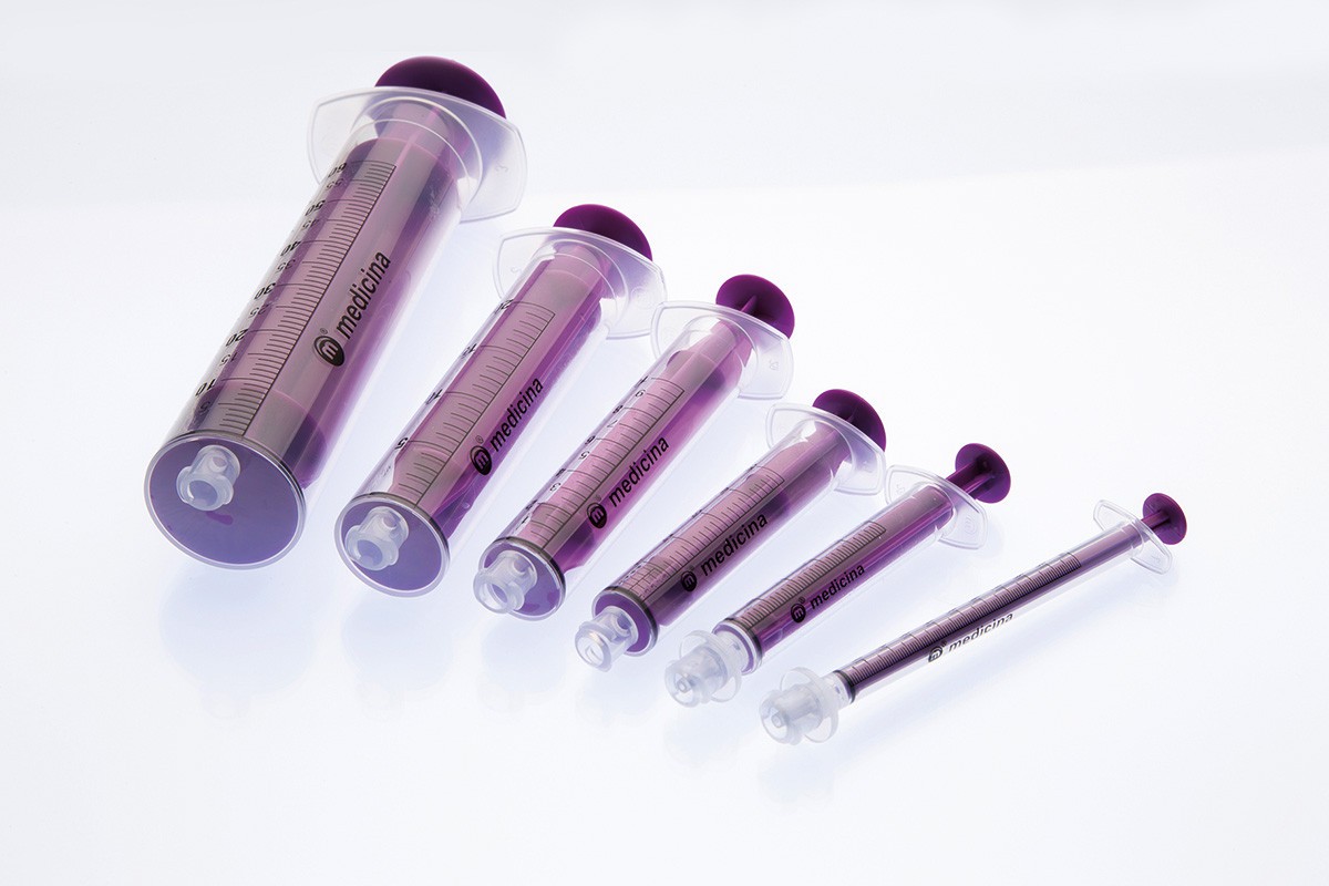 ENFit® Reusable Sterile Syringe with O-Ring 2.5ml Individually Packaged 20 Pack