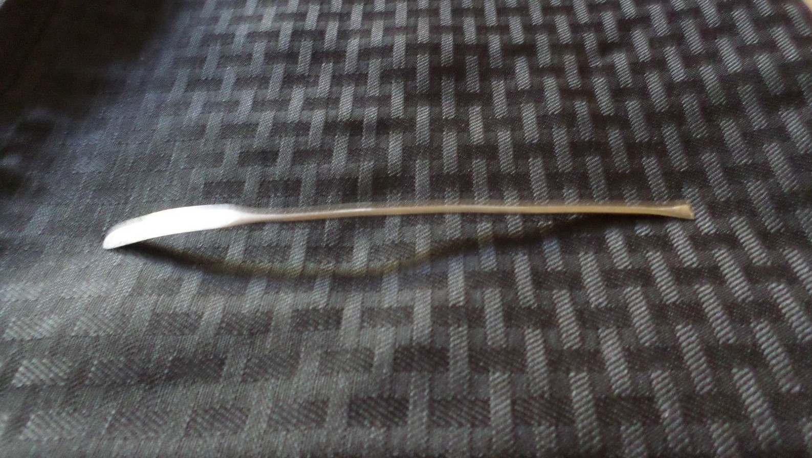 Unbranded Stainless Steel 6 3/4” Double Ended Round & Mini Square Spatula 14-374