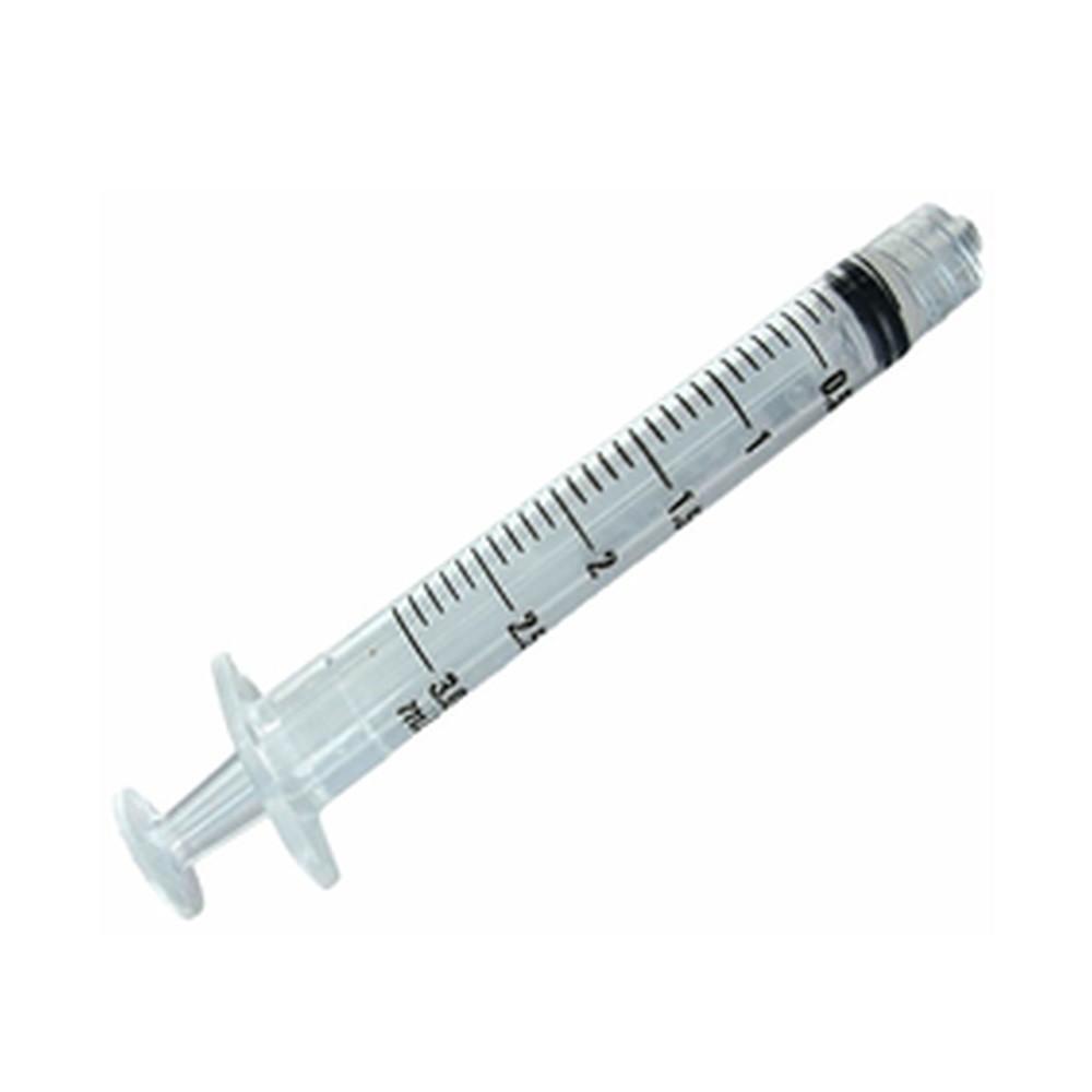 10x 3mL Disposable Syringe Luer Lock Tip Liquid Medical Plastic 3cc Sterile