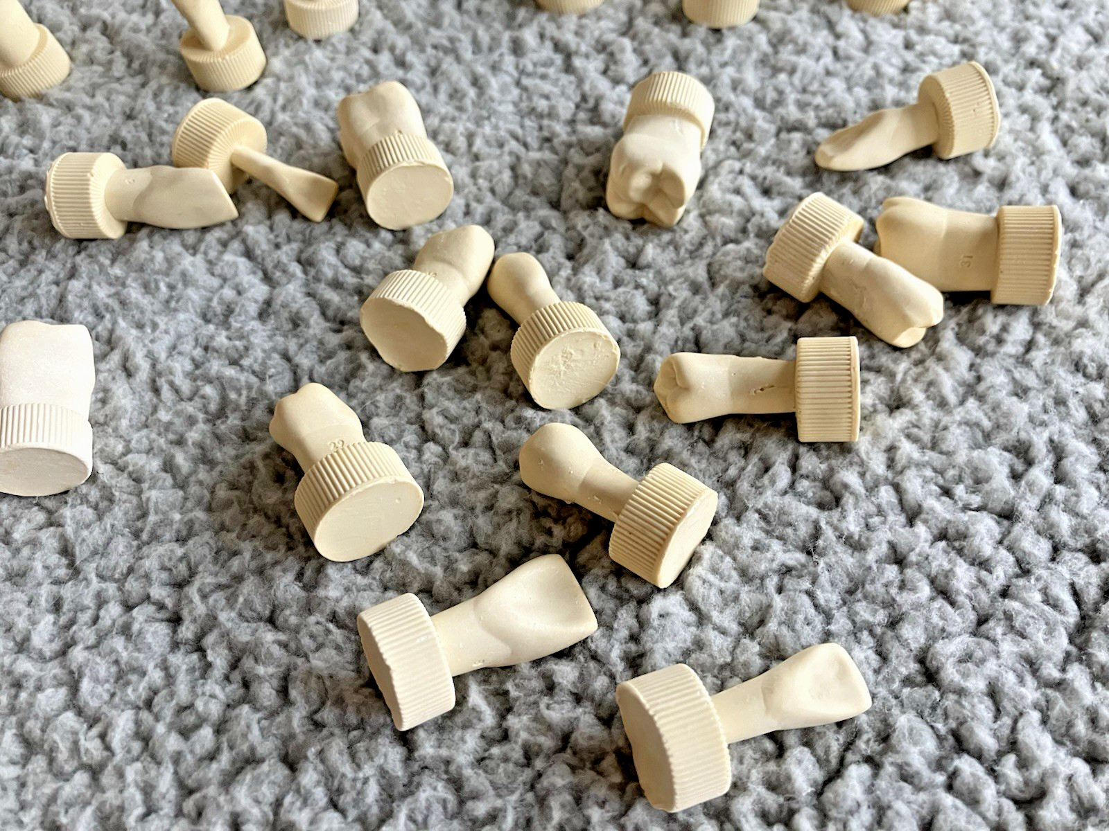 DENTAL TEETH Models 28 pcs Typodont Demonstration For Students Teach Tooth Study