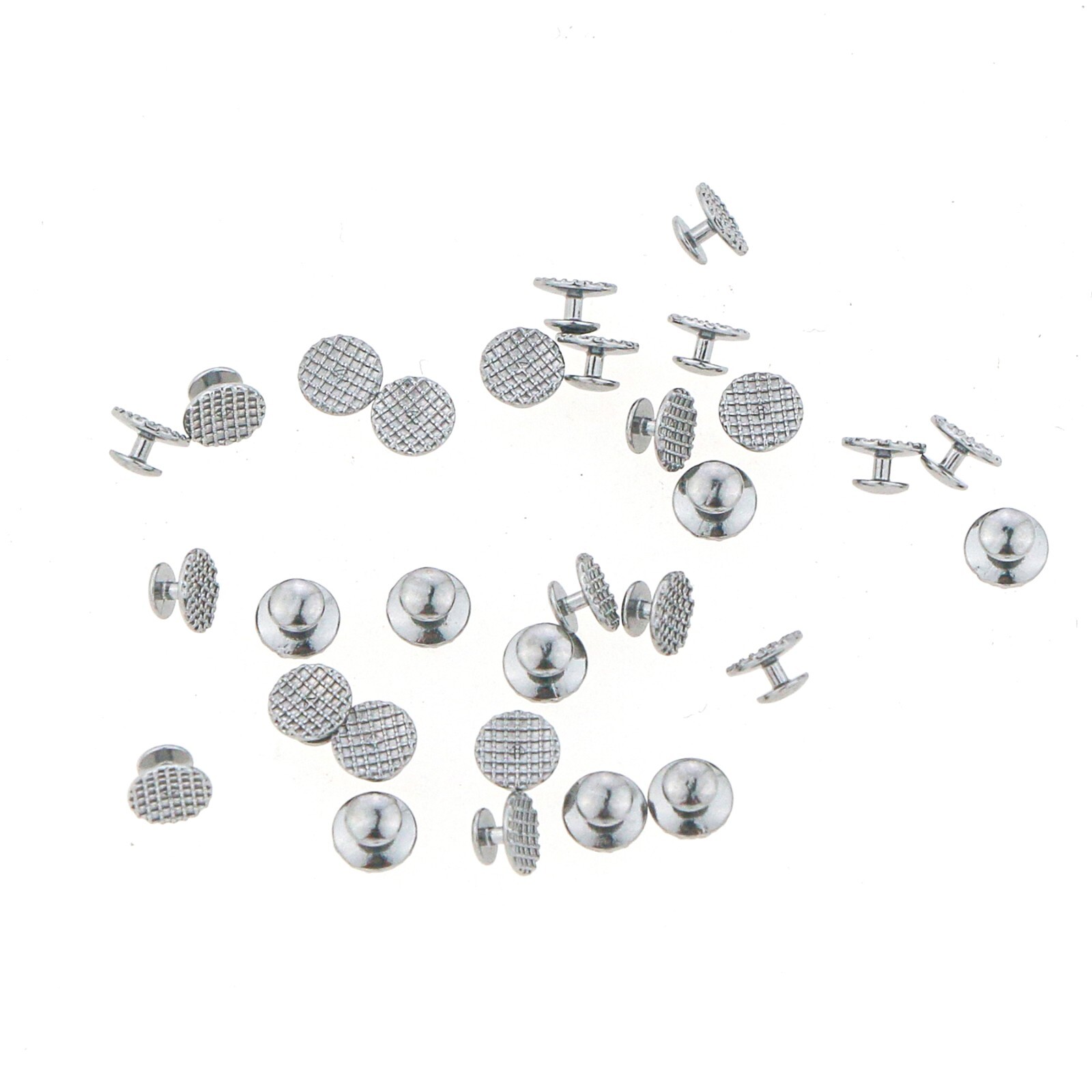 US Dental Orthodontic Metal Lingual Button Bondable Round Mesh Base 10Pcs/Pack