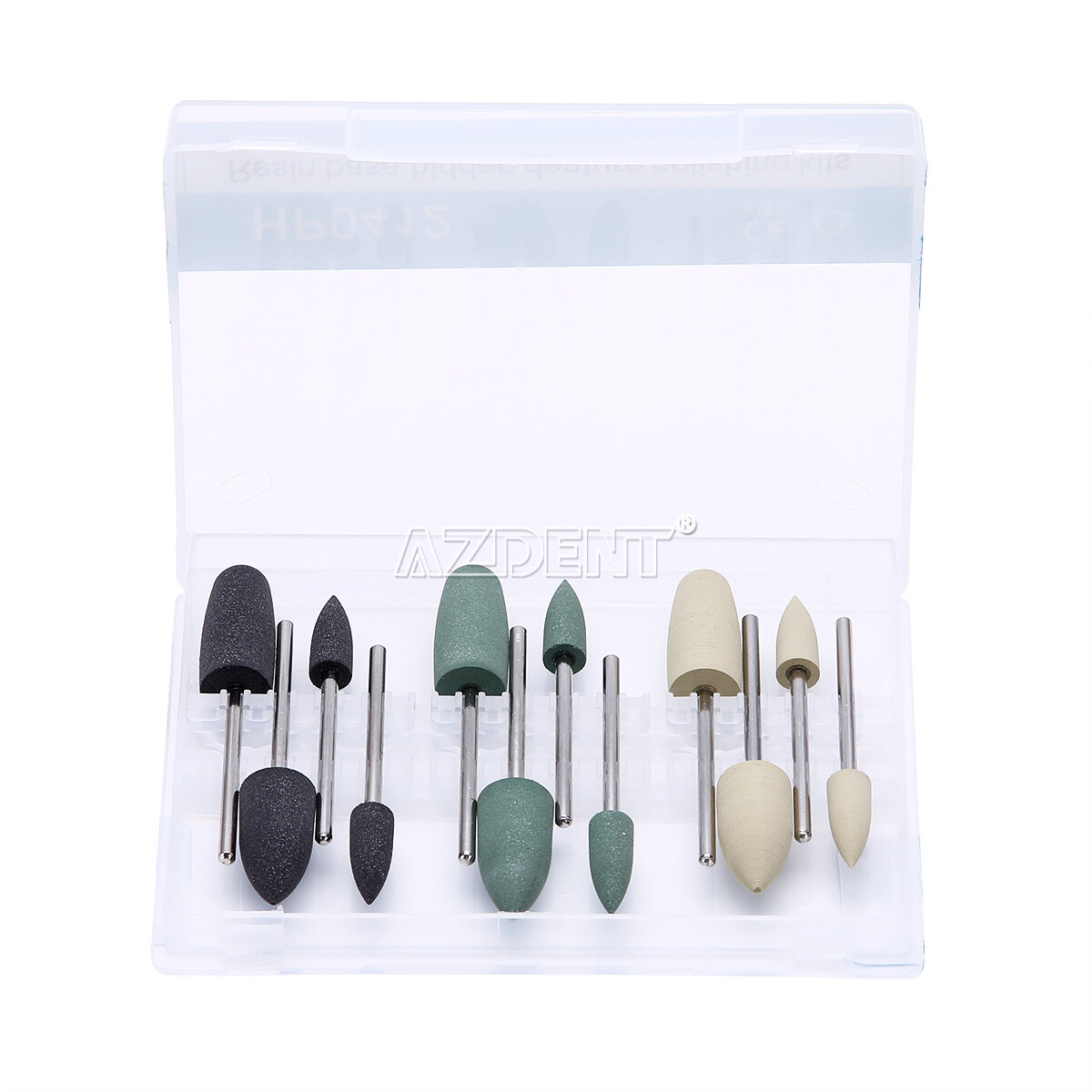 Dental Silicone Resin Base Acrylic Polishing Bur Dental Lab Diamond Polish
