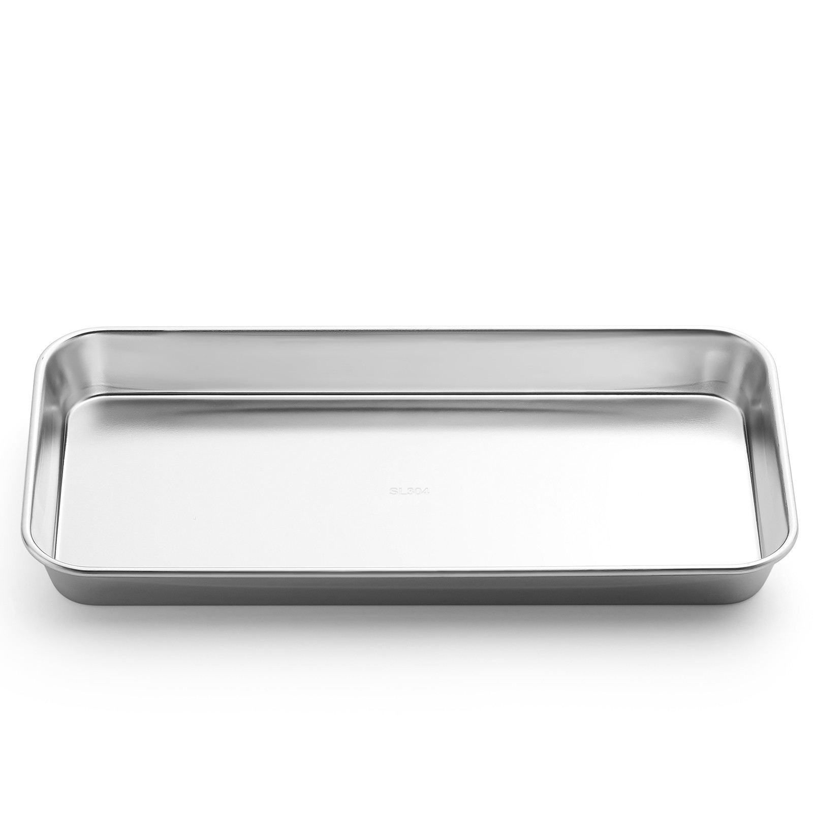 Dental Medical Stainless Steel Instrument Tray Tattoo Flat Trays 3 Sizes