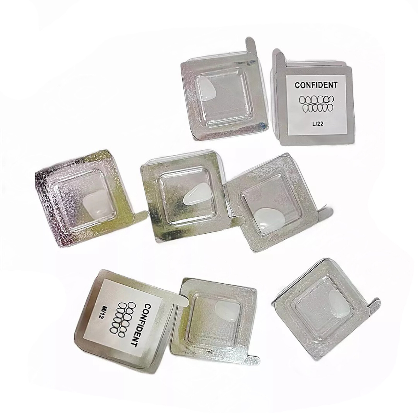 30Size Dental Composite Porcelain Veneers Resin Light Cure Anterior Teeth Veneer