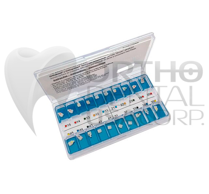 Brackets Roth Ceramic 022 Hook Can Biscusp 20pcs USA Seller Orthodentalusa Corp